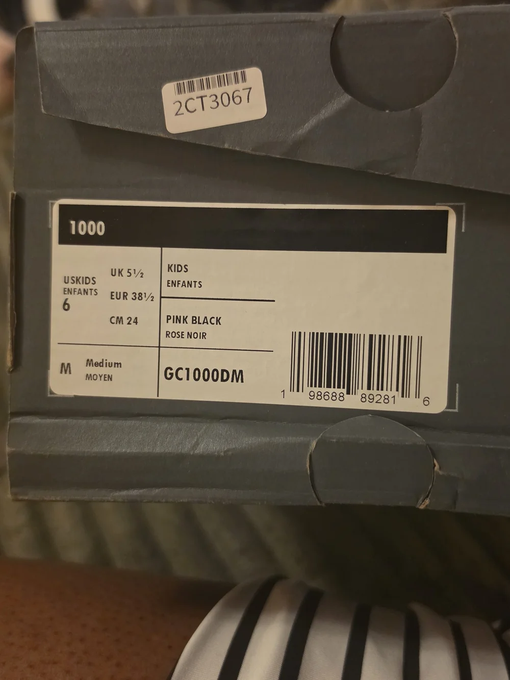 New Balance Kids Sneakers - Pink and Black